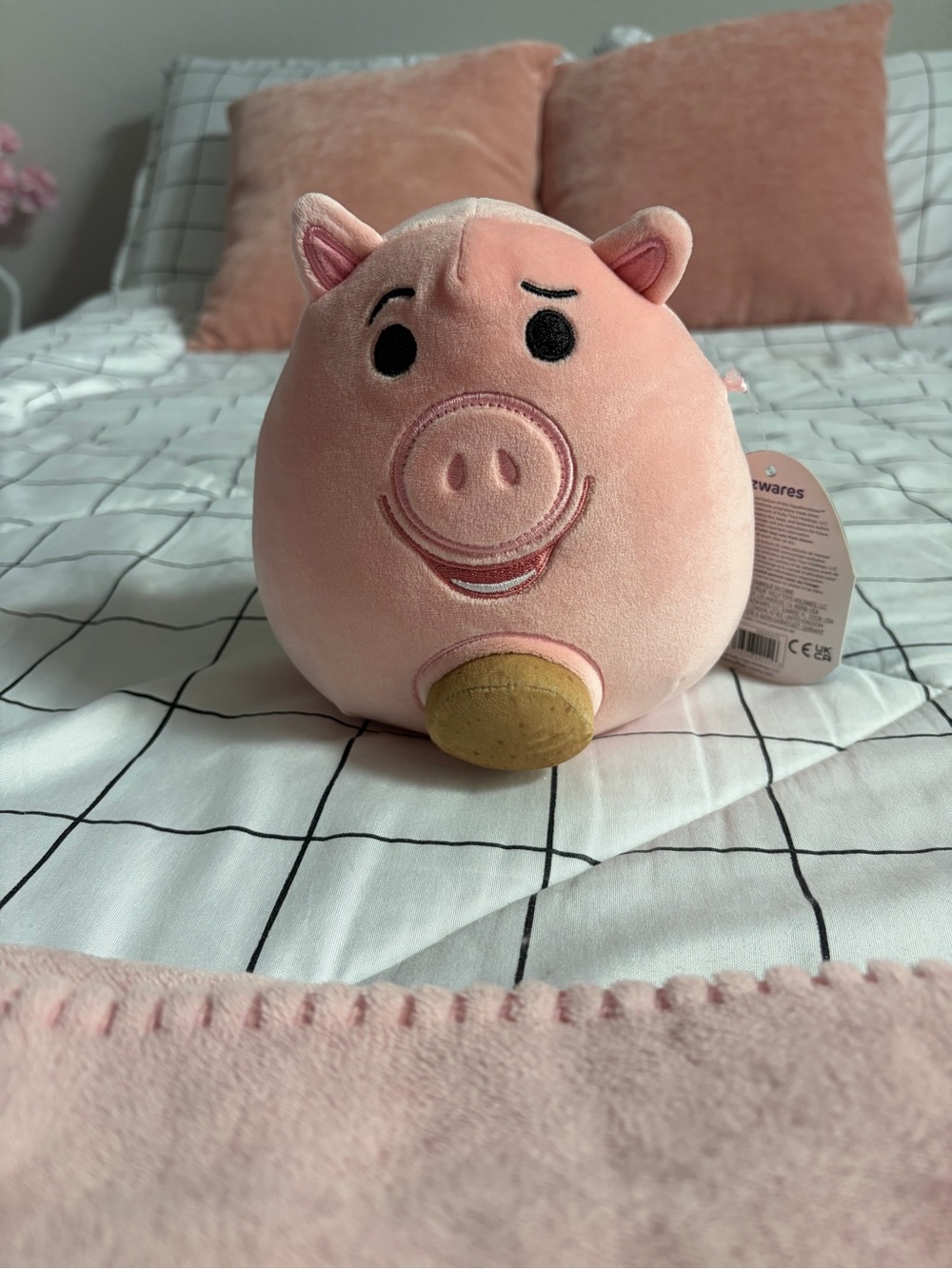 Squishmallows Hamm Toy Story- Pink Pig Plush-6.5 inch